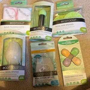 6pc eco tools beauty sponges